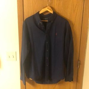 Dark Blue XL Ralph Lauren Custom Fir Button Down